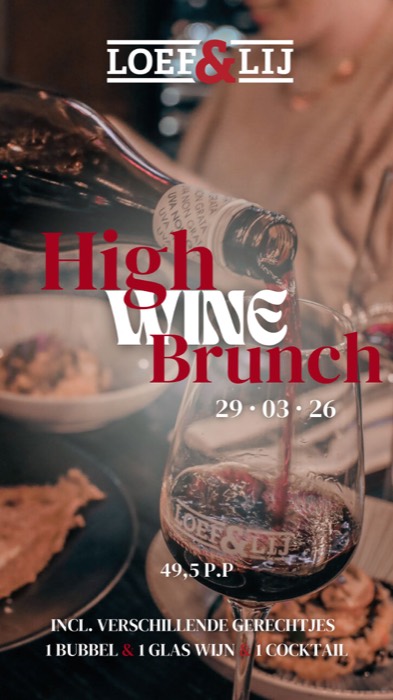 High wine met hapjes